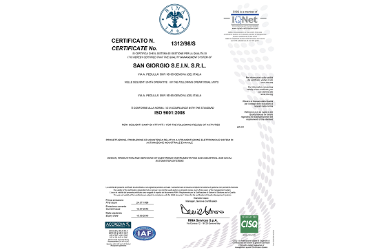 Quality and certifications