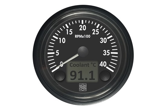 Contagiri 0-4000 rpm ingresso Nmea 2000