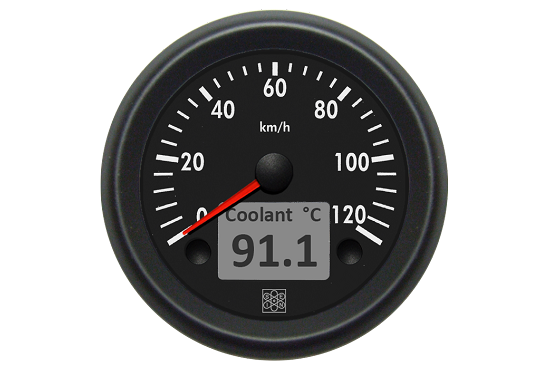 Speedometer Omni Link Line 0-120 Kmh Ø85 mm